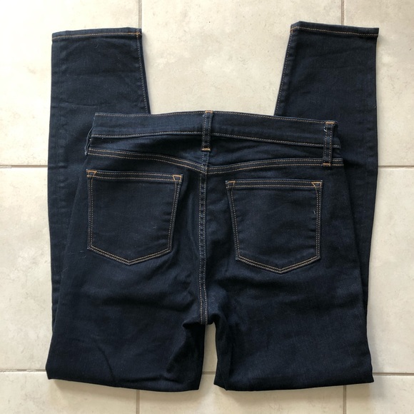 NWOT J.Crew Dark Wash Skinny Jeans 26/26 - Picture 2 of 4